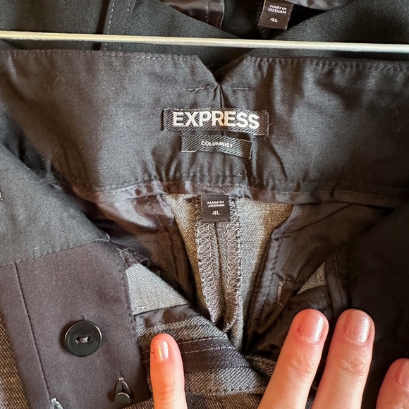 Express Columnist Pants Size 4 Long - Picture 3 of 3